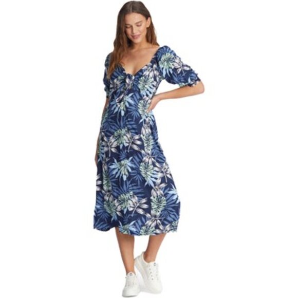 Roxy - Womens Evening Delight Dress, size XL US womens, color blue. - Picture 1 of 6